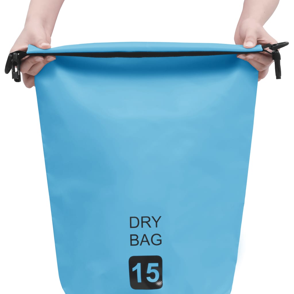 Drybag 15 L Pvc Blauw