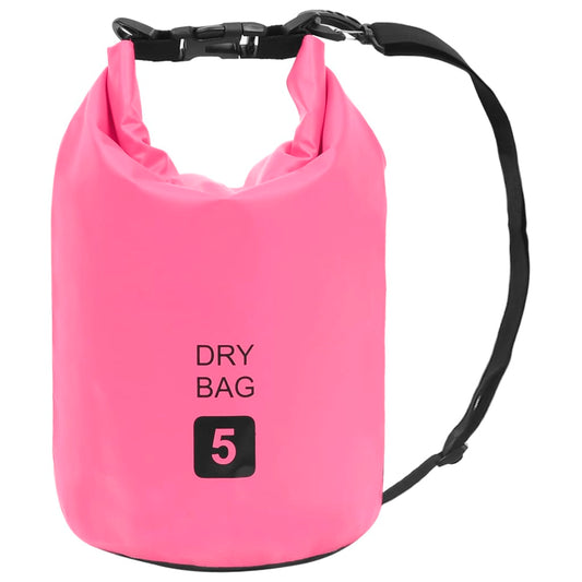 Drybag 5 L Pvc Roze