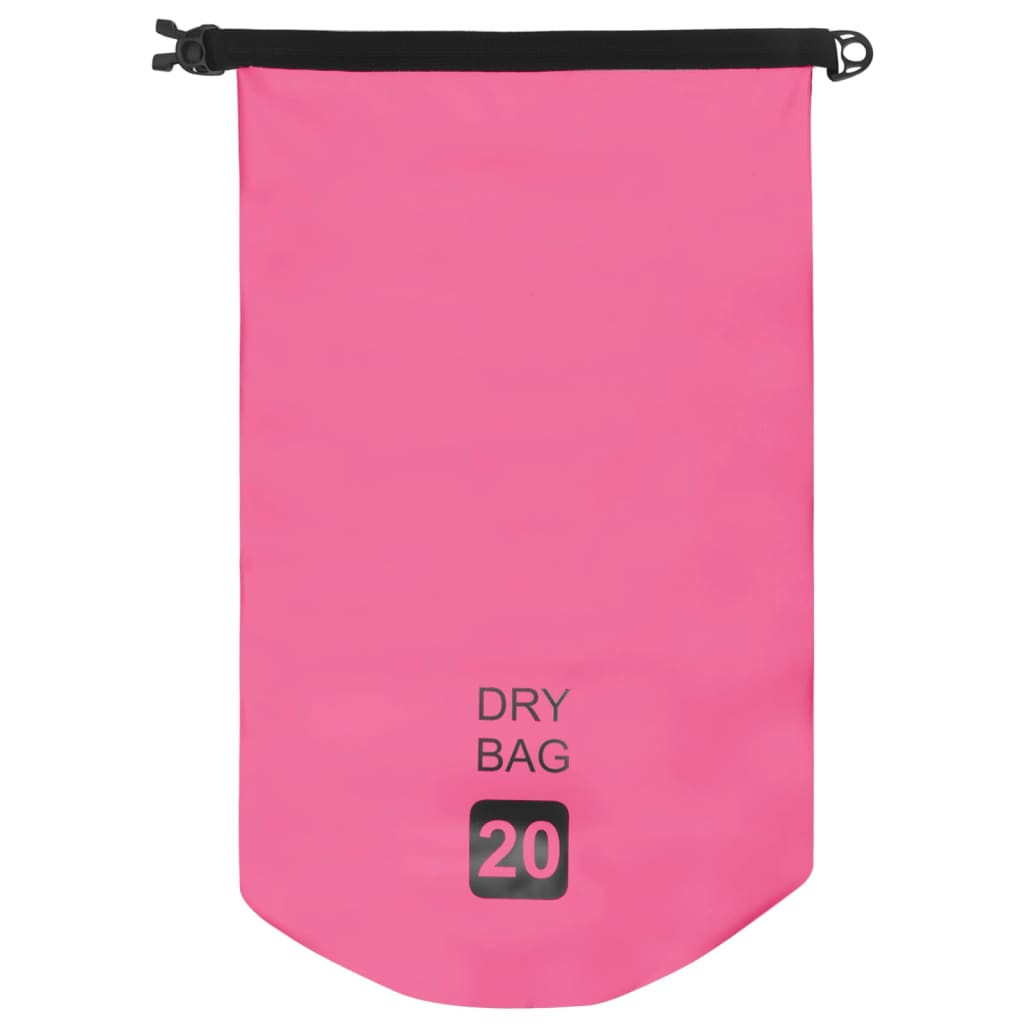 Drybag 20 L Pvc Roze