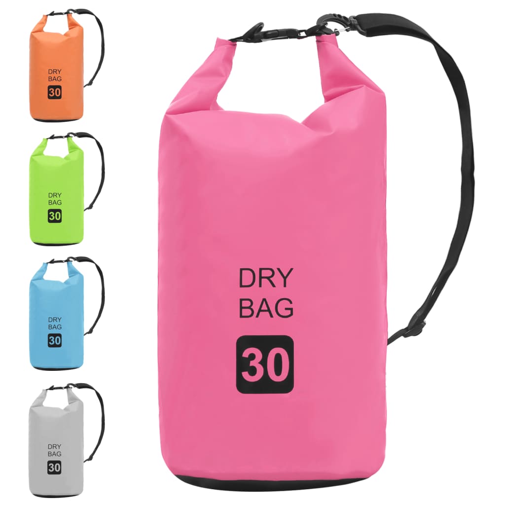 Drybag 30 L Pvc Roze