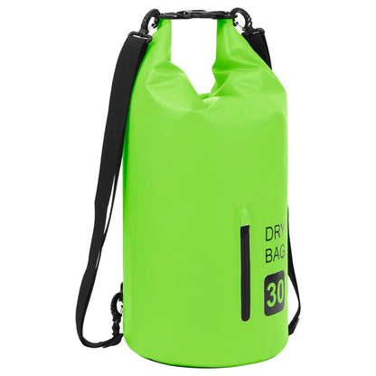 Drybag Met Rits 30 L Pvc Groen