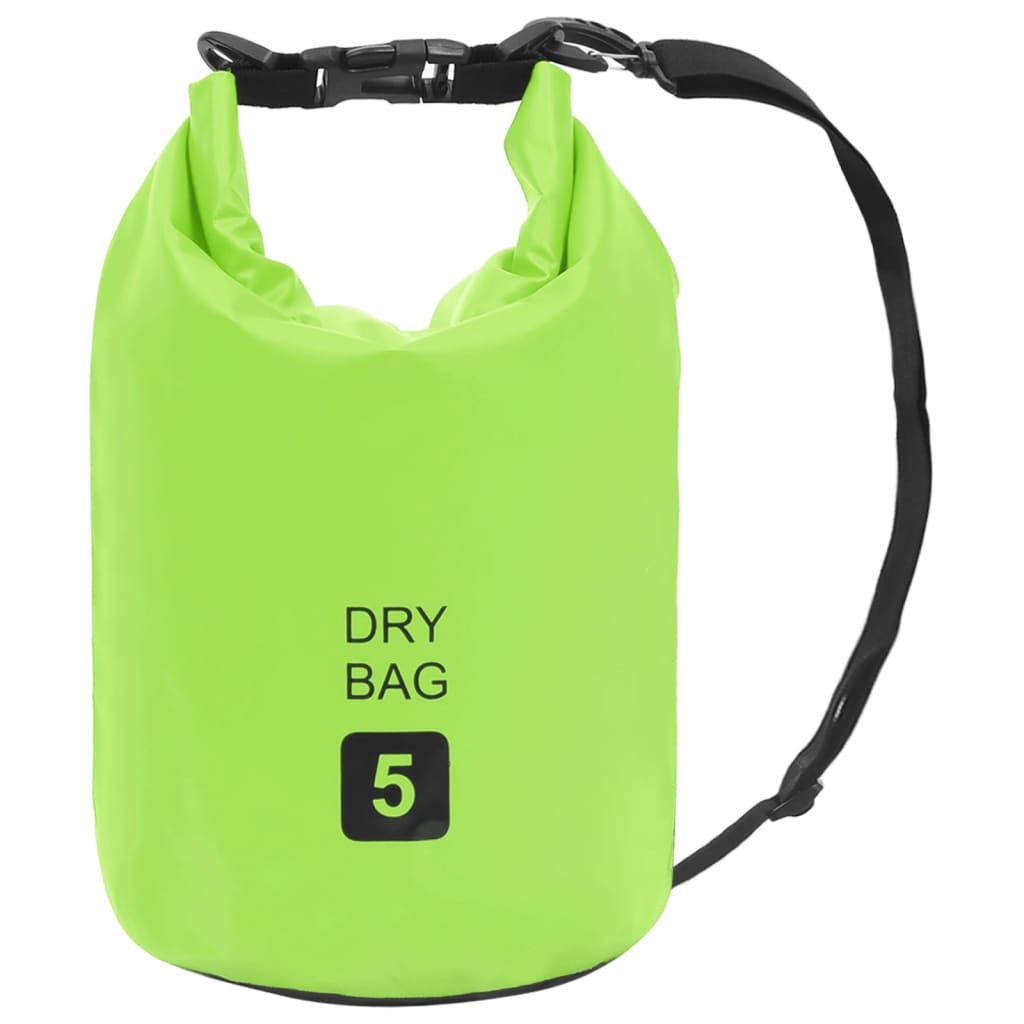 Drybag 5 L Pvc Groen
