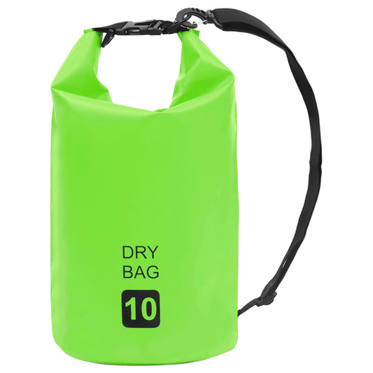 Drybag 10 L Pvc Groen