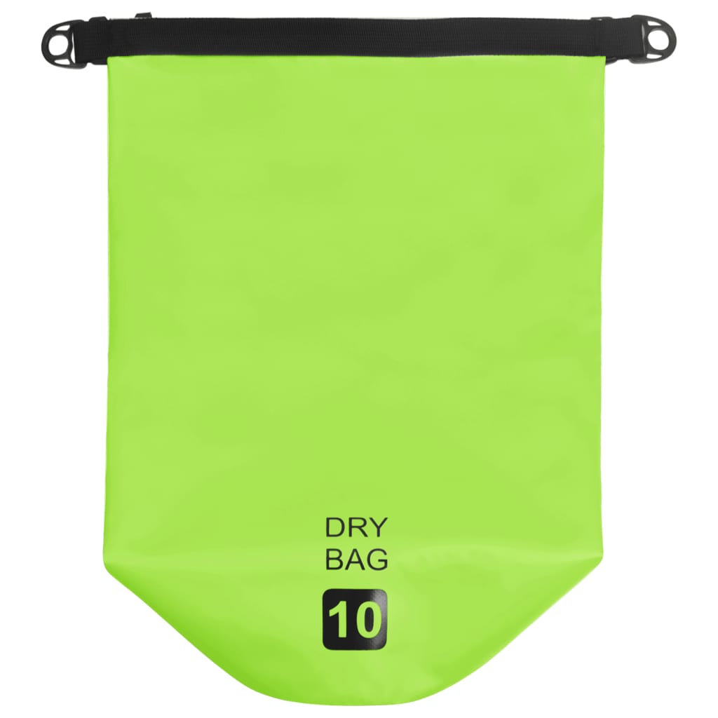 Drybag 10 L Pvc Groen