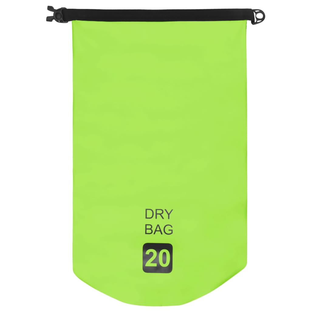 Drybag 20 L Pvc Groen