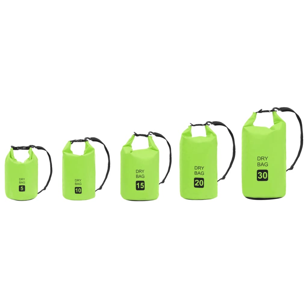 Drybag 20 L Pvc Groen