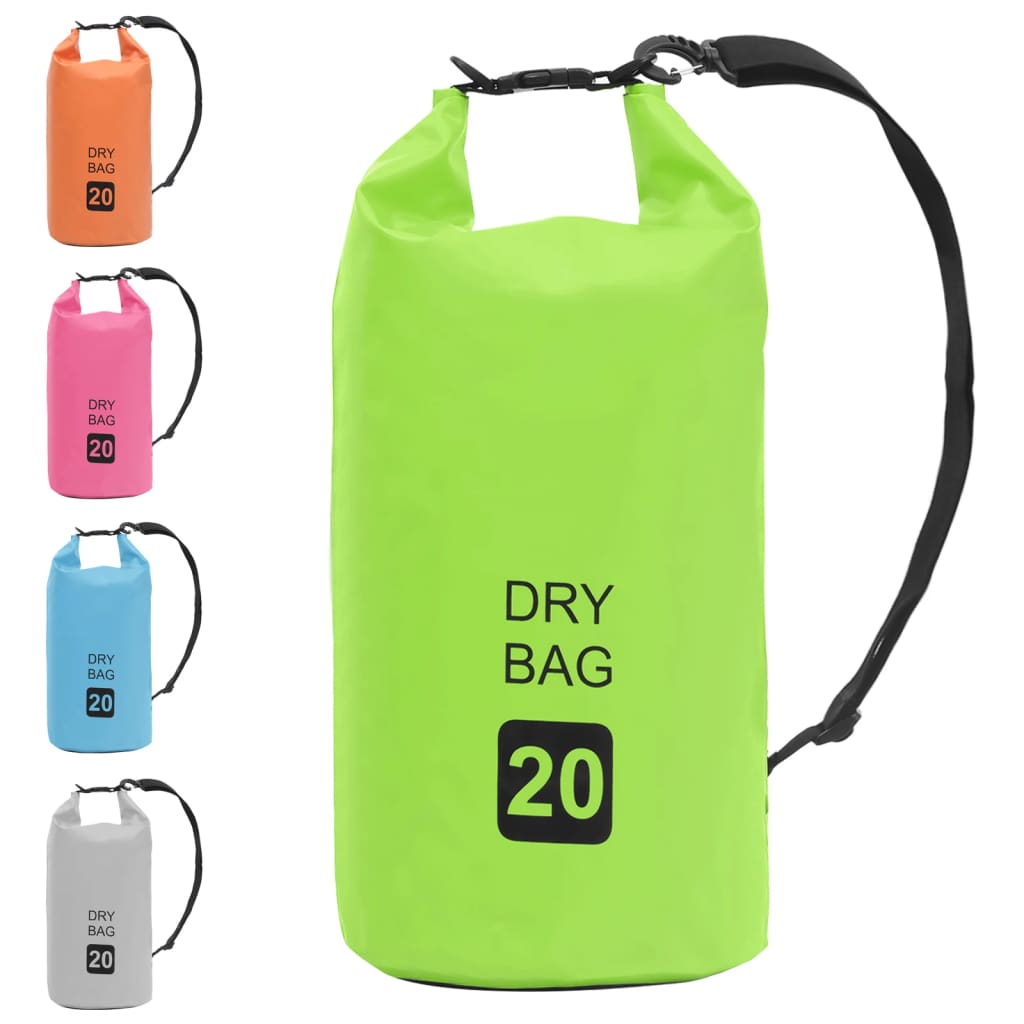 Drybag 20 L Pvc Groen