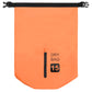 Drybag Met Rits 15 L Pvc Oranje