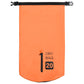 Drybag Met Rits 20 L Pvc Oranje