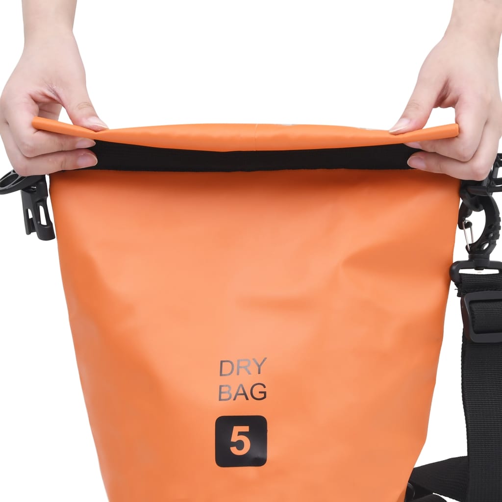 Drybag 5 L Pvc Oranje