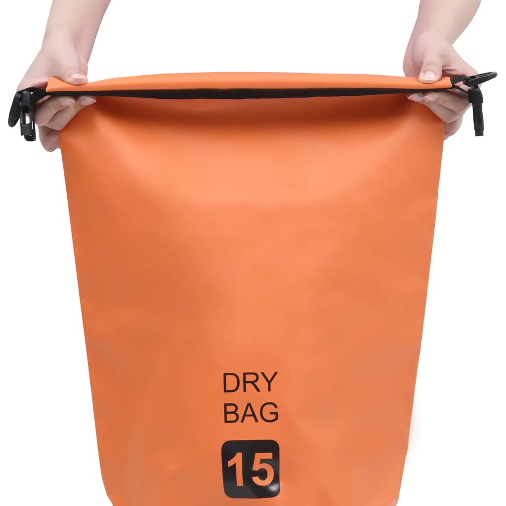 Drybag 15 L Pvc Oranje