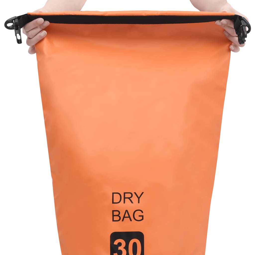 Drybag 30 L Pvc Oranje