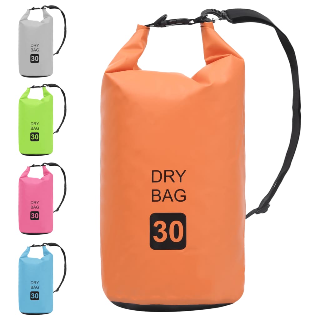 Drybag 30 L Pvc Oranje
