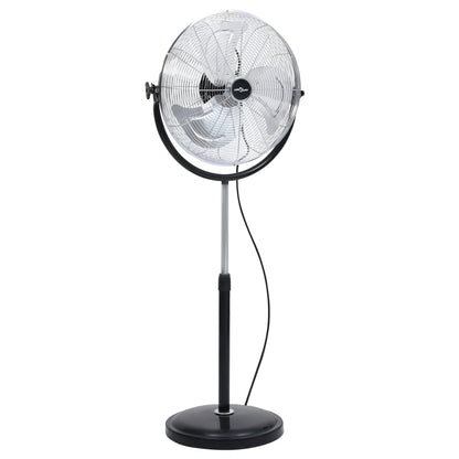 Statiefventilator Met Kantelkop 3 Snelheden 100 W 45 Cm Chroom