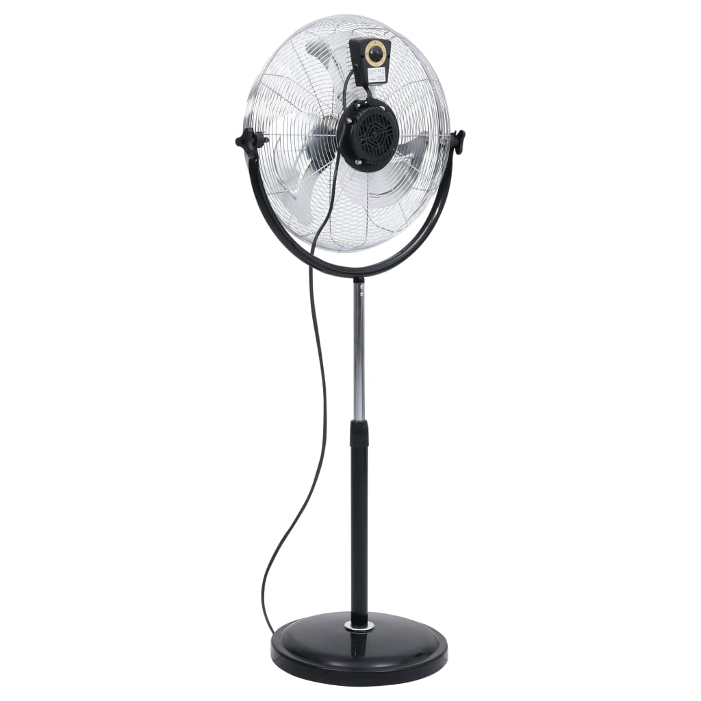 Statiefventilator Met Kantelkop 3 Snelheden 100 W 45 Cm Chroom