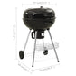 Kogelbarbecue Houtskool 73X58X96 Cm Staal