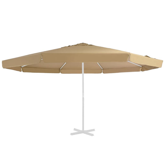 Vervangingsdoek Voor Parasol 500 Cm Taupe