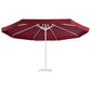 Vervangingsdoek Voor Parasol 500 Cm Bordeauxrood