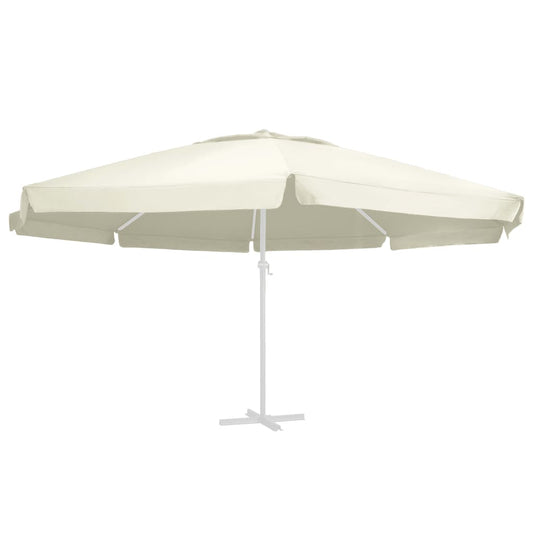 Vervangingsdoek Voor Parasol 600 Cm Zandkleurig