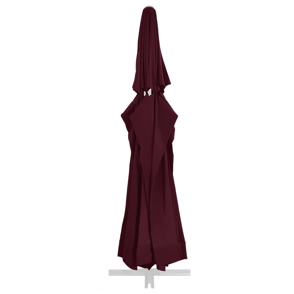 Vervangingsdoek Voor Parasol 600 Cm Bordeauxrood