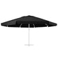 Vervangingsdoek Voor Parasol 600 Cm Zwart
