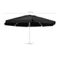 Vervangingsdoek Voor Parasol 600 Cm Zwart