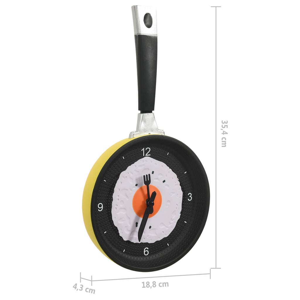 Wandklok Ei-In-Pan 18,8 Cm