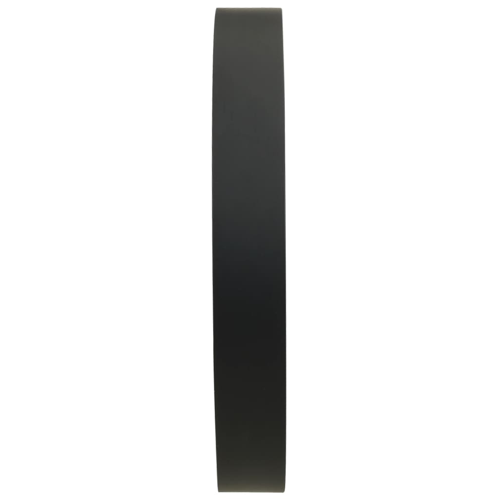 Wandklok Lichtgevend 30 Cm Zwart