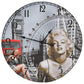 Wandklok Vintage Stijl 60 Cm Marilyn Monroe