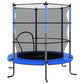 Trampoline Met Veiligheidsnet Rond 140X160 Cm Blauw