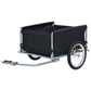 Fietskar 65 Kg Zwart En Grijs