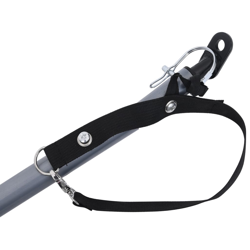 Fietskar 65 Kg Zwart En Grijs