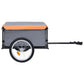 Fietskar 65 Kg Grijs En Oranje