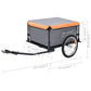 Fietskar 65 Kg Grijs En Oranje