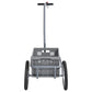 Fietskar Met Inklapbare Transportbox 50 L 150 Kg Grijs