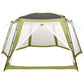 Zwembadtent 660X580X250 Cm Stof Groen