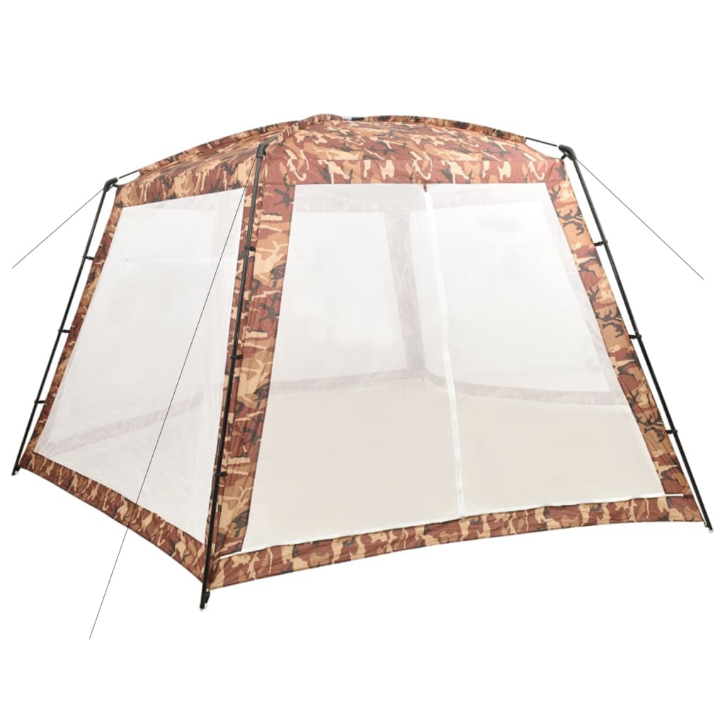 Zwembadtent 660X580X250 Cm Stof Camouflage