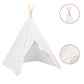 Kindertipitent Met Tas 120X120X150 Cm Peachskin Wit