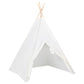 Kindertipitent Met Tas 120X120X150 Cm Peachskin Wit