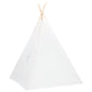 Kindertipitent Met Tas 120X120X150 Cm Peachskin Wit