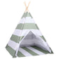 Kindertipitent Met Tas Streeppatroon 120X120X150 Cm Peachskin