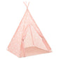 Kindertipitent Met Tas 115X115X160 Cm Polyester Roze