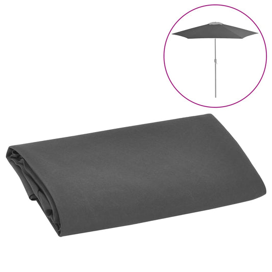 Vervangingsdoek Voor Parasol 300 Cm Antracietkleurig