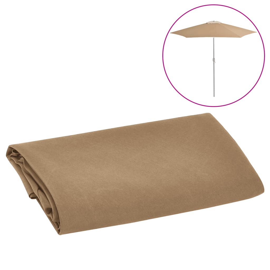 Vervangingsdoek Voor Parasol 300 Cm Taupe