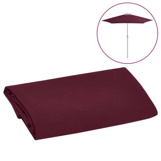 Vervangingsdoek Voor Parasol 300 Cm Bordeauxrood