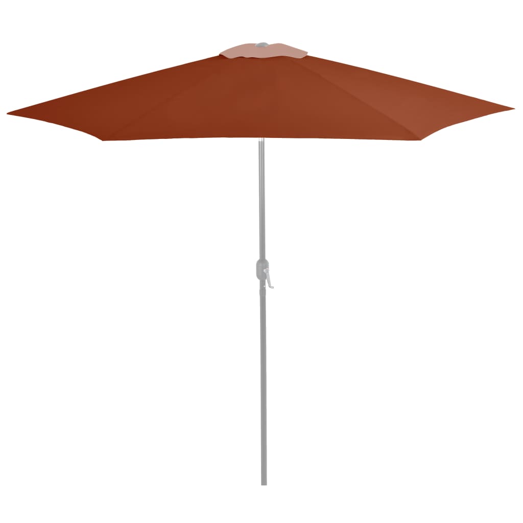 Vervangingsdoek Voor Parasol 300 Cm Terracottakleurig