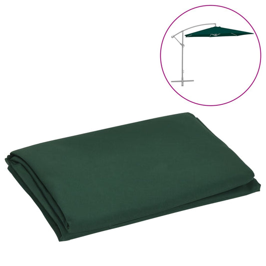 Vervangingsdoek Voor Zweefparasol 300 Cm Groen