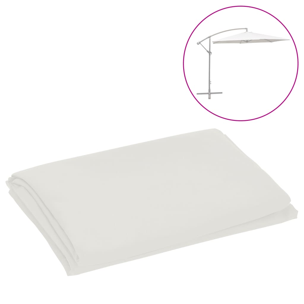 Vervangingsdoek Voor Zweefparasol 300 Cm Zandwit