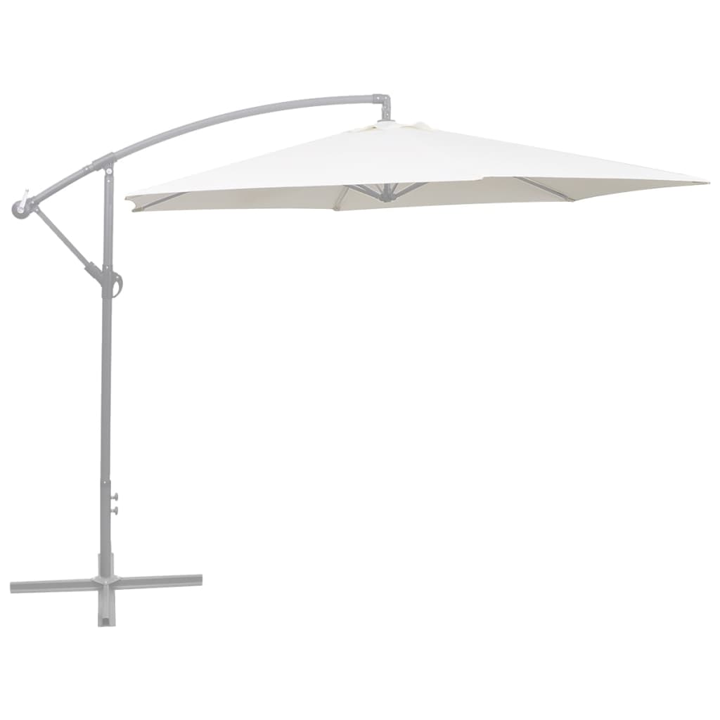 Vervangingsdoek Voor Zweefparasol 300 Cm Zandwit