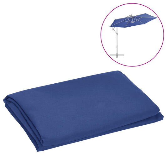 Vervangingsdoek Voor Zweefparasol 300 Cm Azuurblauw